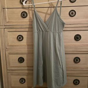 John Galt Green Amara Mini Dress